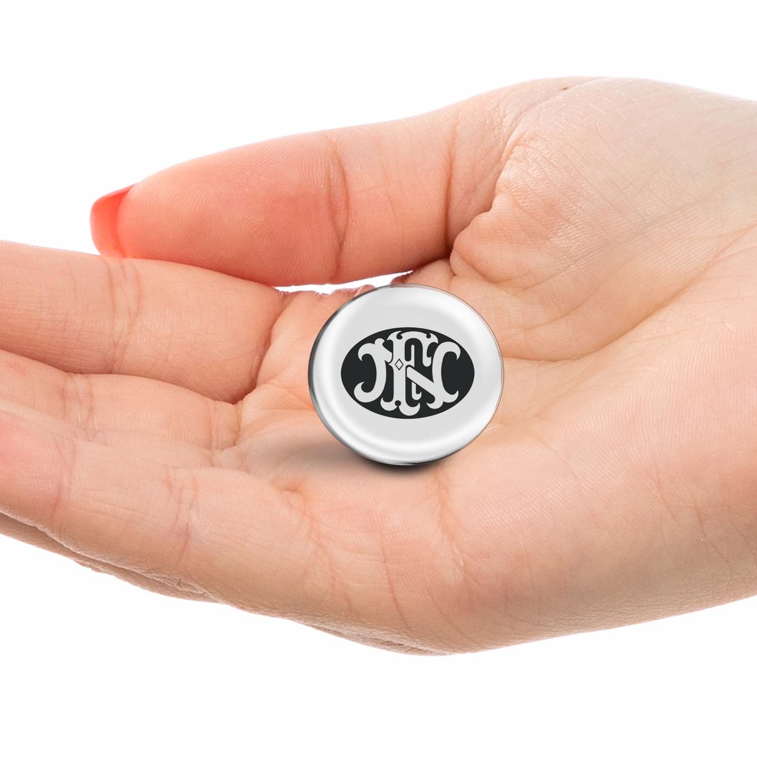 FN Herstal Limited Edition Lapel Pin Exclusive Metal Brooch Badge Accessories For Backpack, Clothes, Hats | Cute Gifts and Collectibles