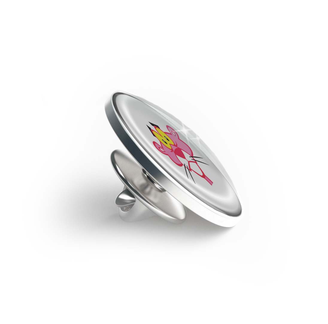 Pink Panther Limited Edition Lapel Pin Exclusive Metal Brooch Badge Accessories For Backpack, Clothes, Hats | Cute Gifts and Collectibles
