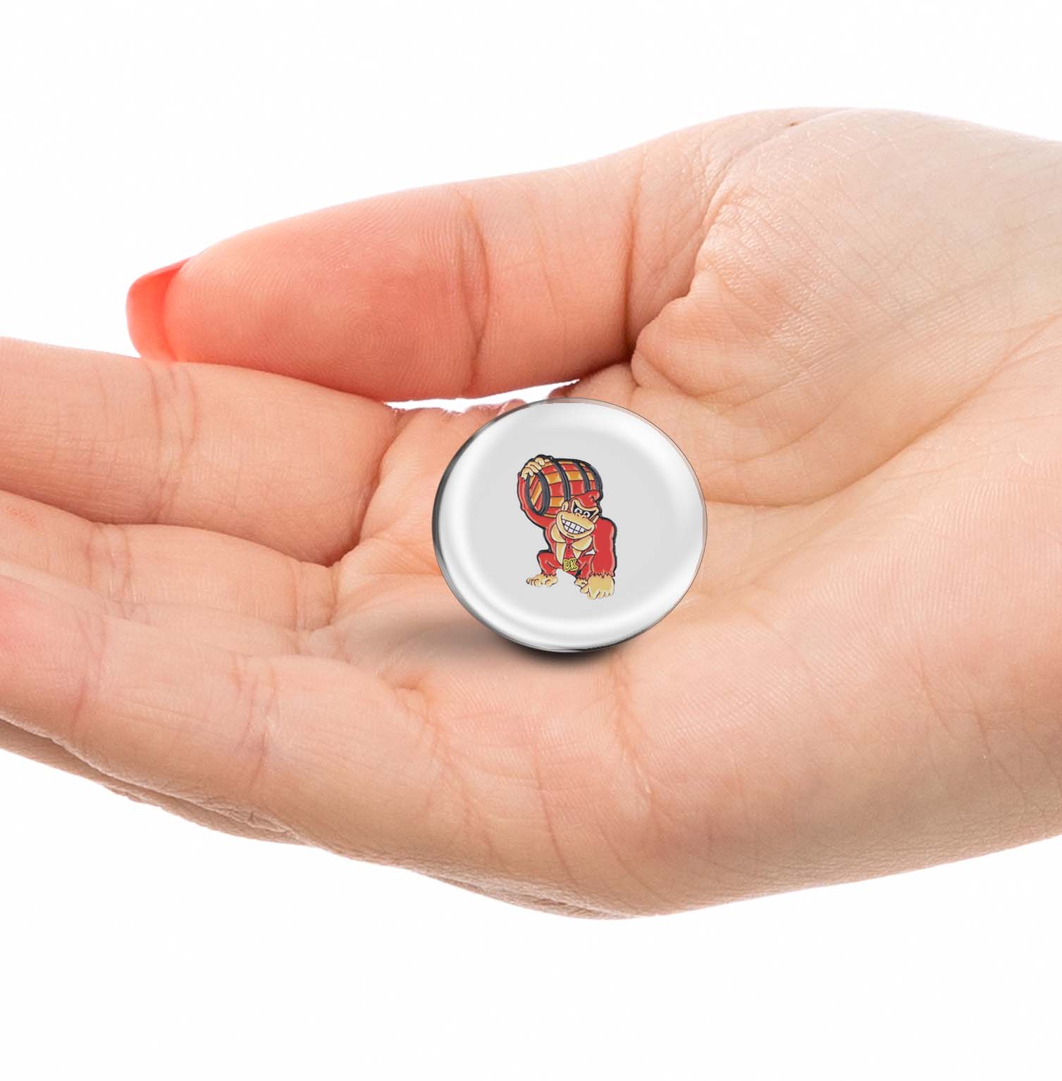 Donkey Kong Limited Edition Lapel Pin Exclusive Metal Brooch Badge Accessories For Backpack, Clothes, Hats | Cute Gifts and Collectibles