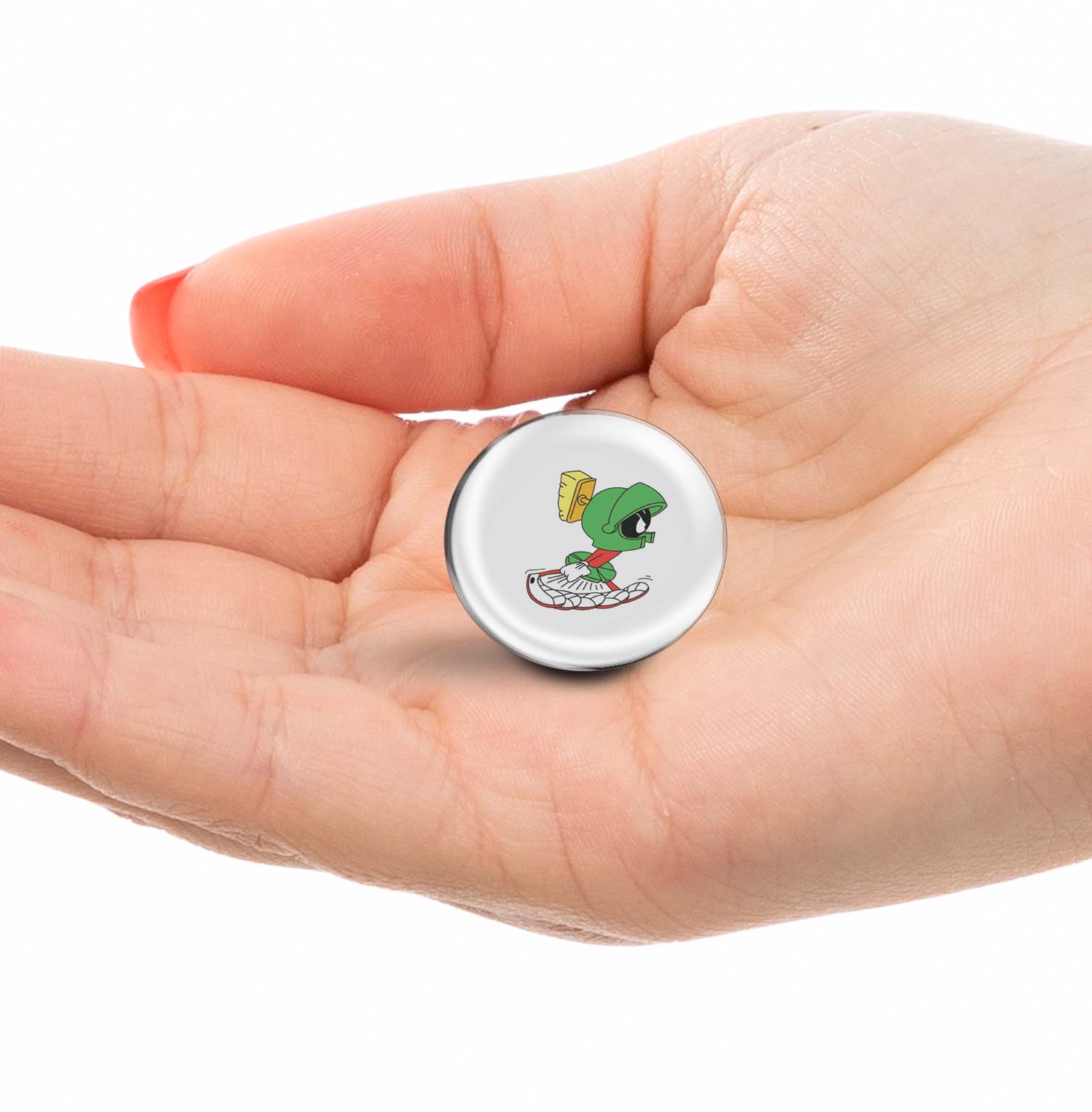 Marvin The Martian Runing Limited Edition Lapel Pin Exclusive Metal Brooch Badge Accessories For Backpack, Clothes, Hats | Cute Gifts and Collectibles