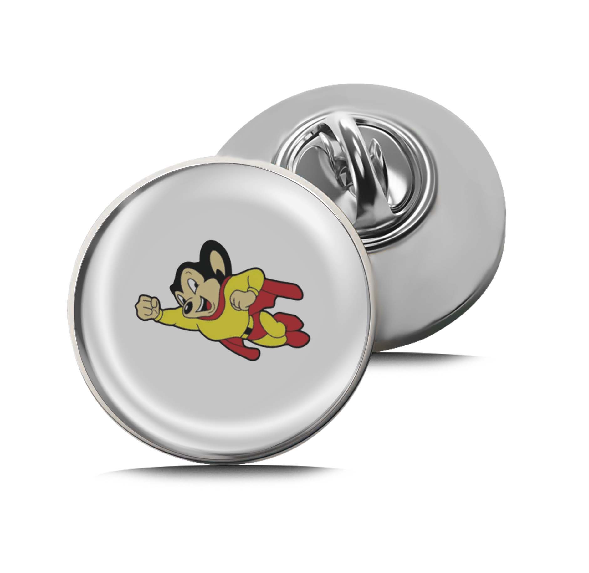 Mighty Mouse Limited Edition Lapel Pin Exclusive Metal Brooch Badge Accessories For Backpack, Clothes, Hats | Cute Gifts and Collectibles
