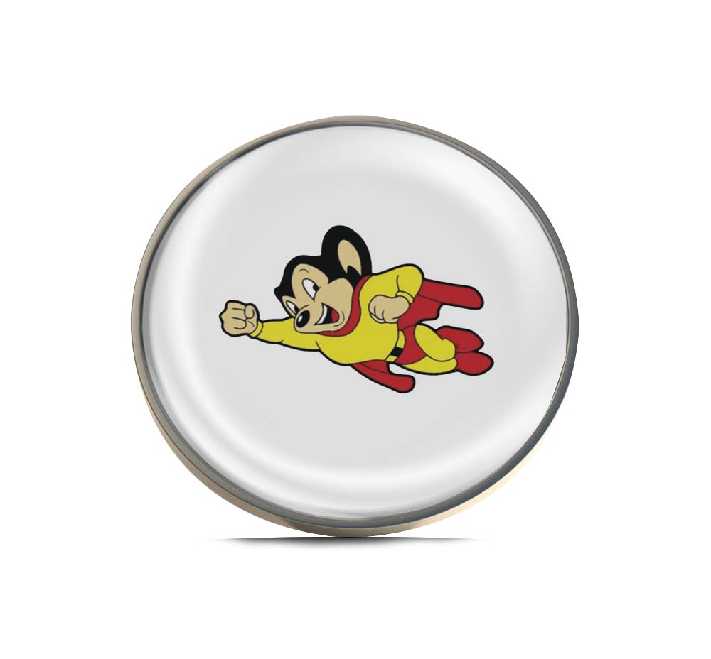 Mighty Mouse Limited Edition Lapel Pin Exclusive Metal Brooch Badge Accessories For Backpack, Clothes, Hats | Cute Gifts and Collectibles