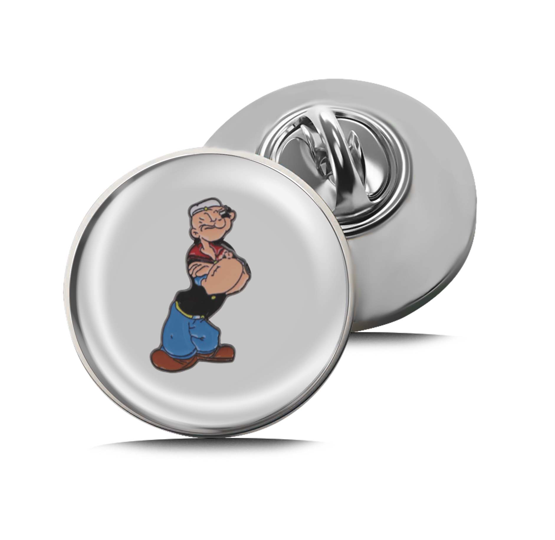 Popeye Limited Edition Lapel Pin Exclusive Metal Brooch Badge Accessories For Backpack, Clothes, Hats | Cute Gifts and Collectibles