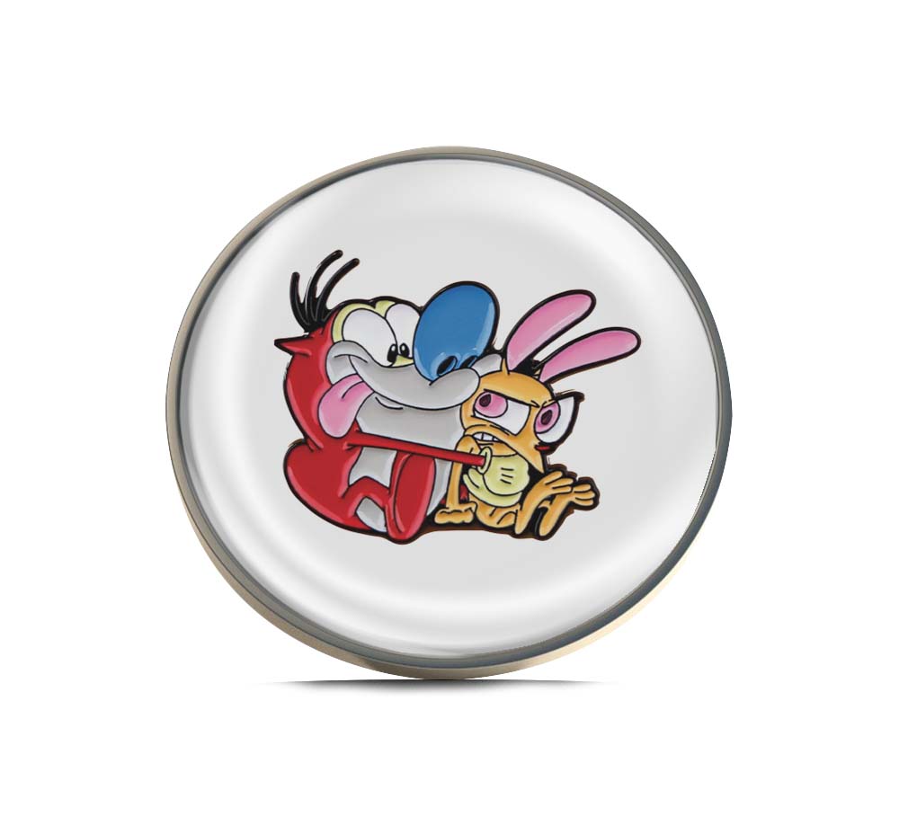 The Ren & Stimpy Limited Edition Lapel Pin Exclusive Metal Brooch Badge Accessories For Backpack, Clothes, Hats | Cute Gifts and Collectibles