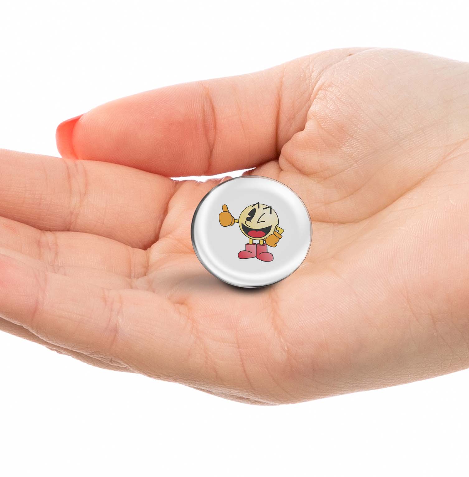 Pac-Man (character) Limited Edition Lapel Pin Exclusive Metal Brooch Badge Accessories For Backpack, Clothes, Hats | Cute Gifts and Collectibles