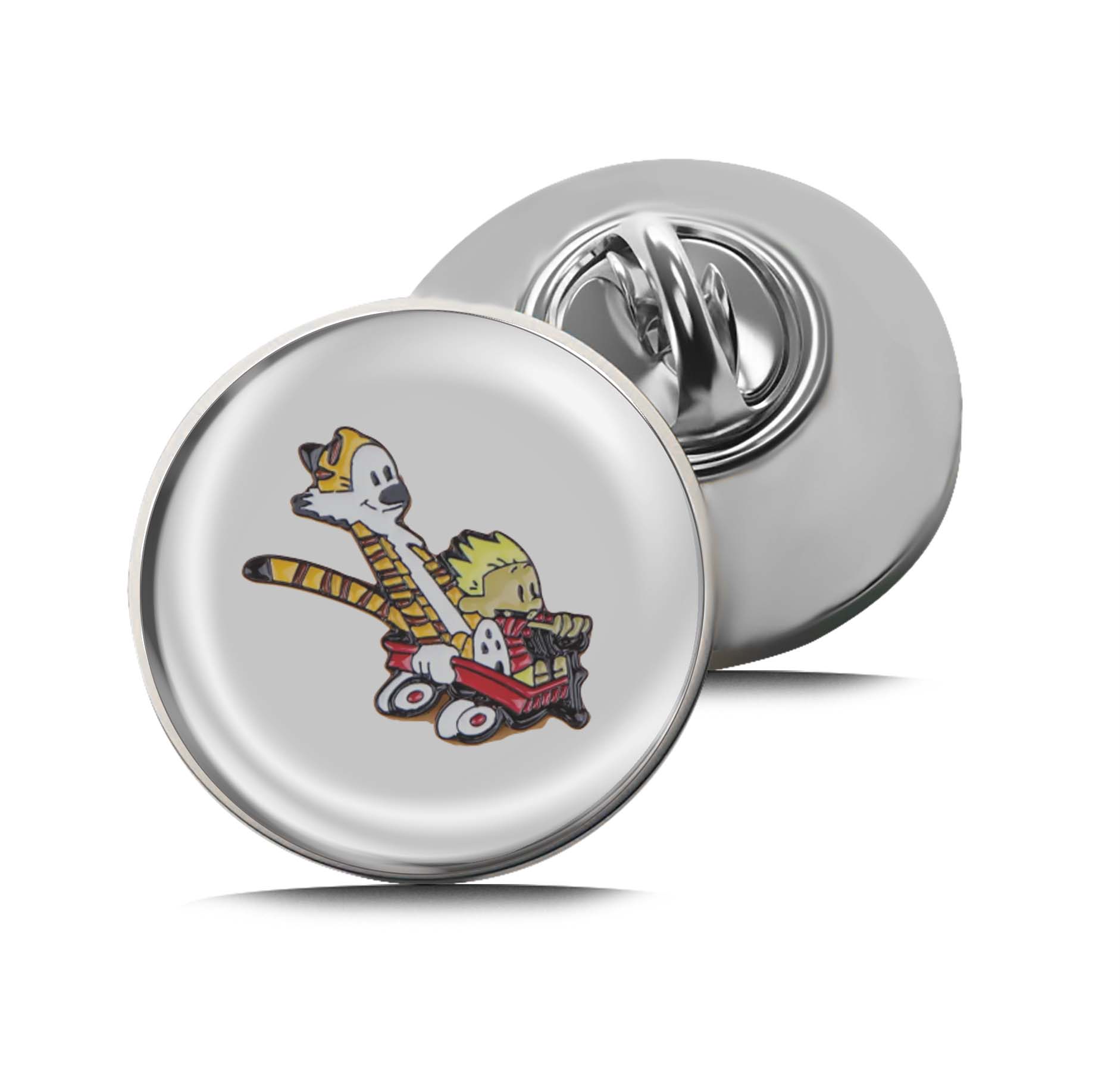 Calvin and Hobbes Limited Edition Lapel Pin Exclusive Metal Brooch Badge Accessories For Backpack, Clothes, Hats | Cute Gifts and Collectibles