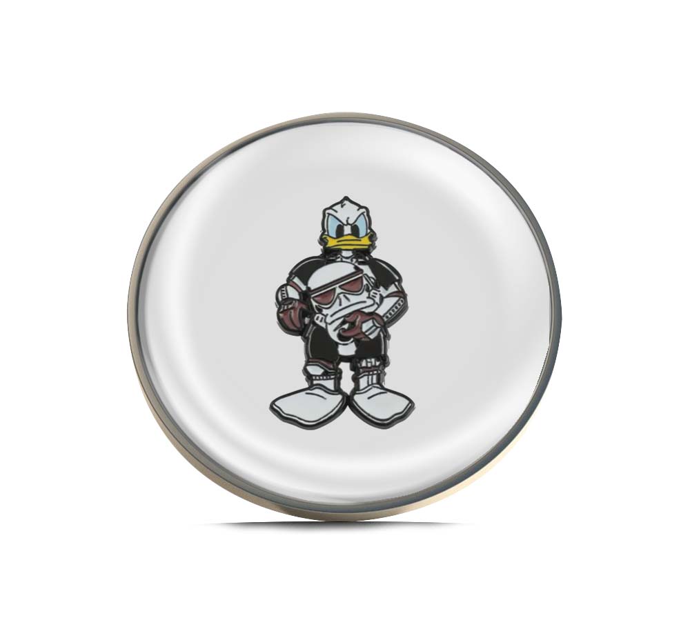 Donald Duck Stormtrooper Limited Edition Lapel Pin Exclusive Metal Brooch Badge Accessories For Backpack, Clothes, Hats | Cute Gifts and Collectibles