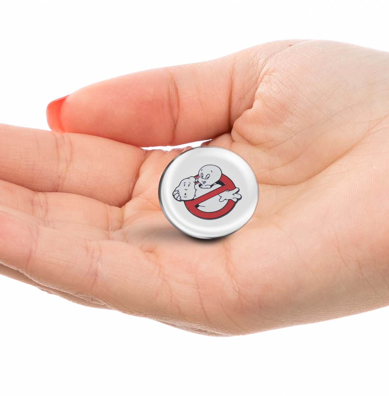 Casper the Friendly Ghost Limited Edition Lapel Pin Exclusive Metal Brooch Badge Accessories For Backpack, Clothes, Hats | Cute Gifts and Collectibles