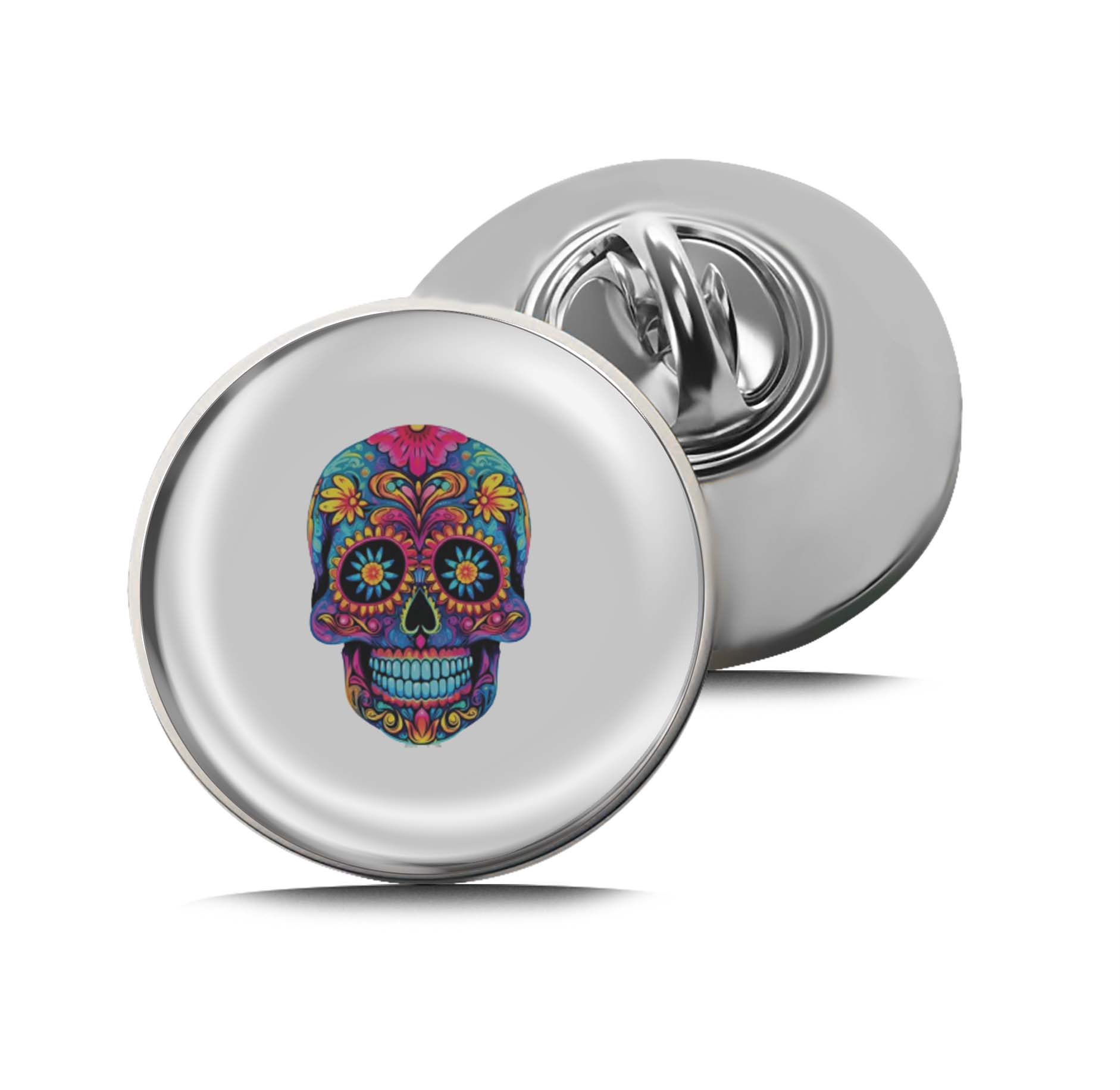 Mexican Skull Limited Edition Lapel Pin Exclusive Metal Brooch Badge Accessories For Backpack, Clothes, Hats | Cute Gifts and Collectibles