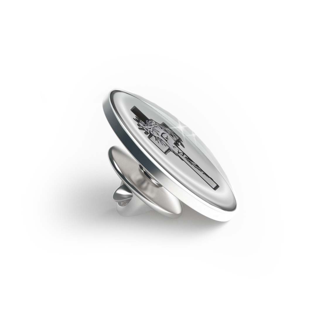 Crown of Thorns Cross Limited Edition Lapel Pin Exclusive Metal Brooch Badge Accessories For Backpack, Clothes, Hats | Cute Gifts and Collectibles