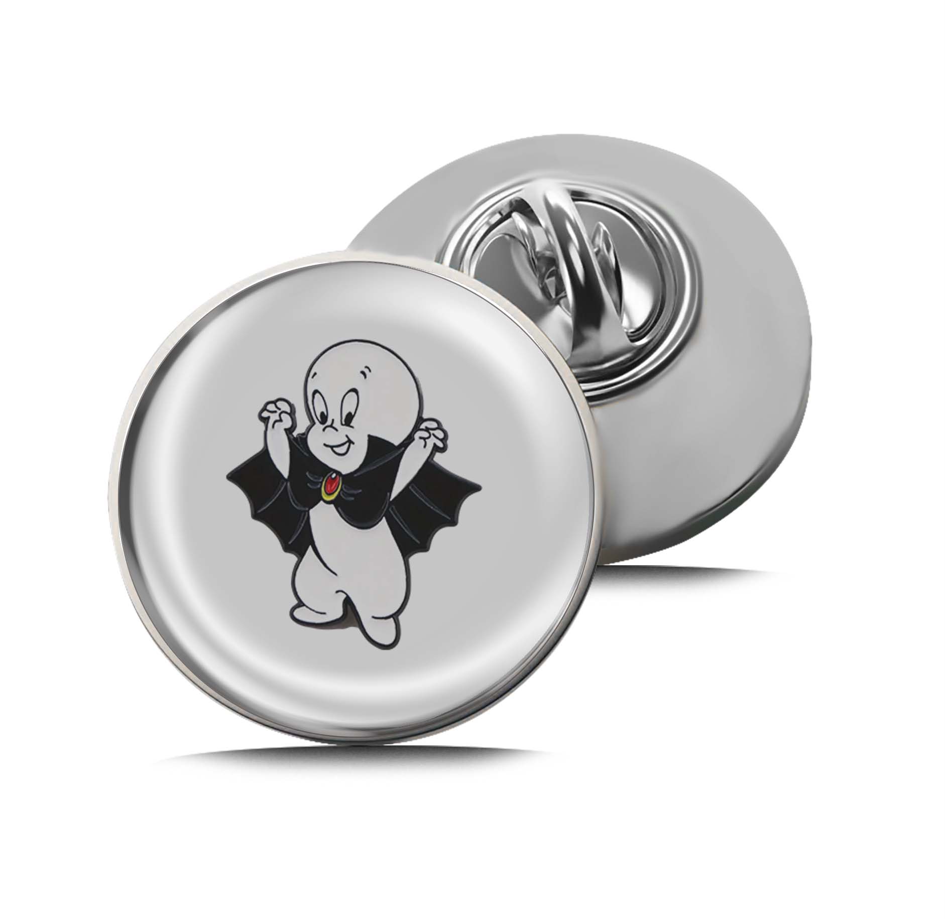 Casper in Dracula Costume Limited Edition Lapel Pin Exclusive Metal Brooch Badge Accessories For Backpack, Clothes, Hats | Cute Gifts and Collectibles