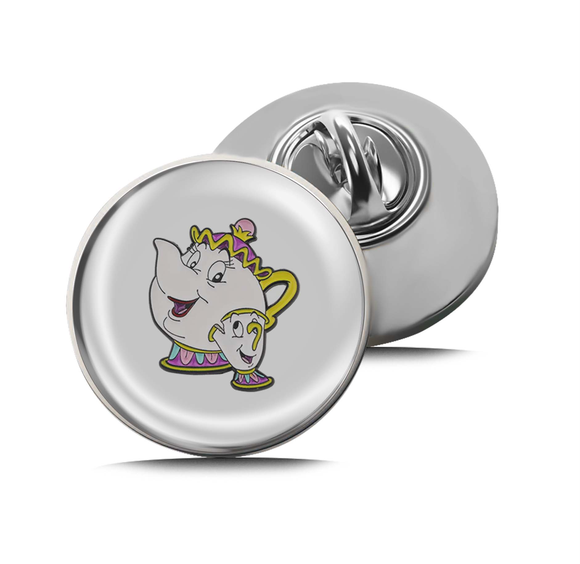 Beauty and the Beast Limited Edition Lapel Pin Exclusive Metal Brooch Badge Accessories For Backpack, Clothes, Hats | Cute Gifts and Collectibles