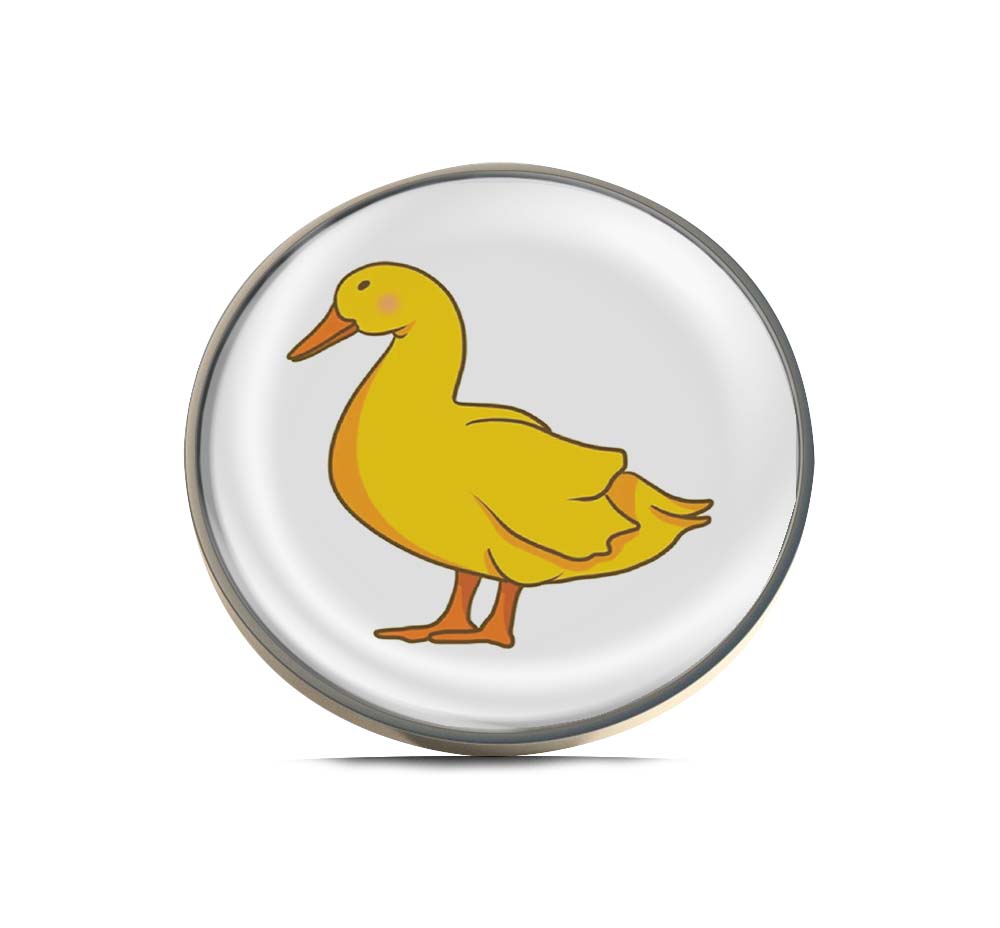 Golden Duck Limited Edition Lapel Pin Exclusive Metal Brooch Badge Accessories For Backpack, Clothes, Hats | Cute Gifts and Collectibles