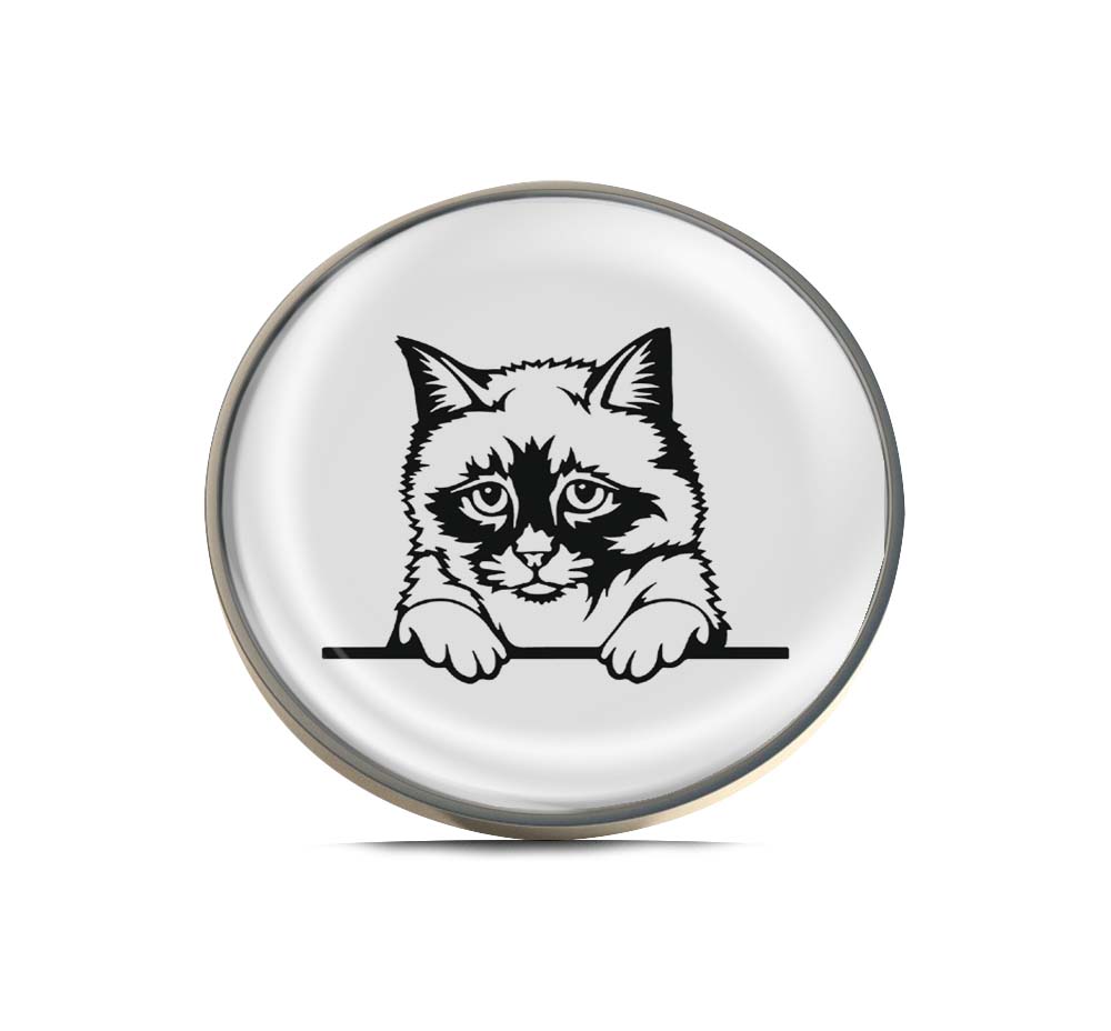 Birman Cat Limited Edition Lapel Pin Exclusive Metal Brooch Badge Accessories For Backpack, Clothes, Hats | Cute Gifts and Collectibles
