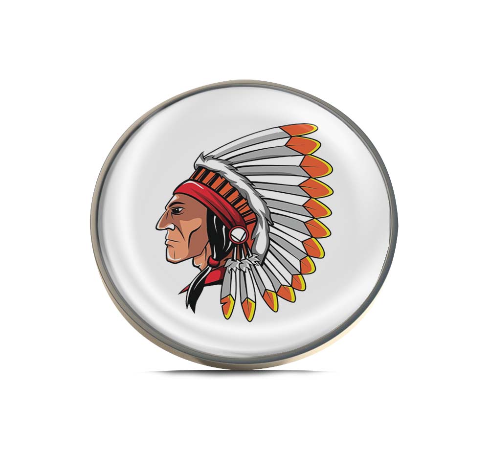 Apache Head Limited Edition Lapel Pin Exclusive Metal Brooch Badge Accessories For Backpack, Clothes, Hats | Cute Gifts and Collectibles