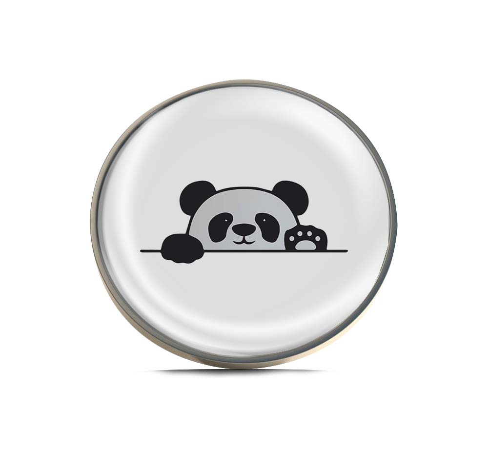 Cute Panda Face Limited Edition Lapel Pin Exclusive Metal Brooch Badge Accessories For Backpack, Clothes, Hats | Cute Gifts and Collectibles