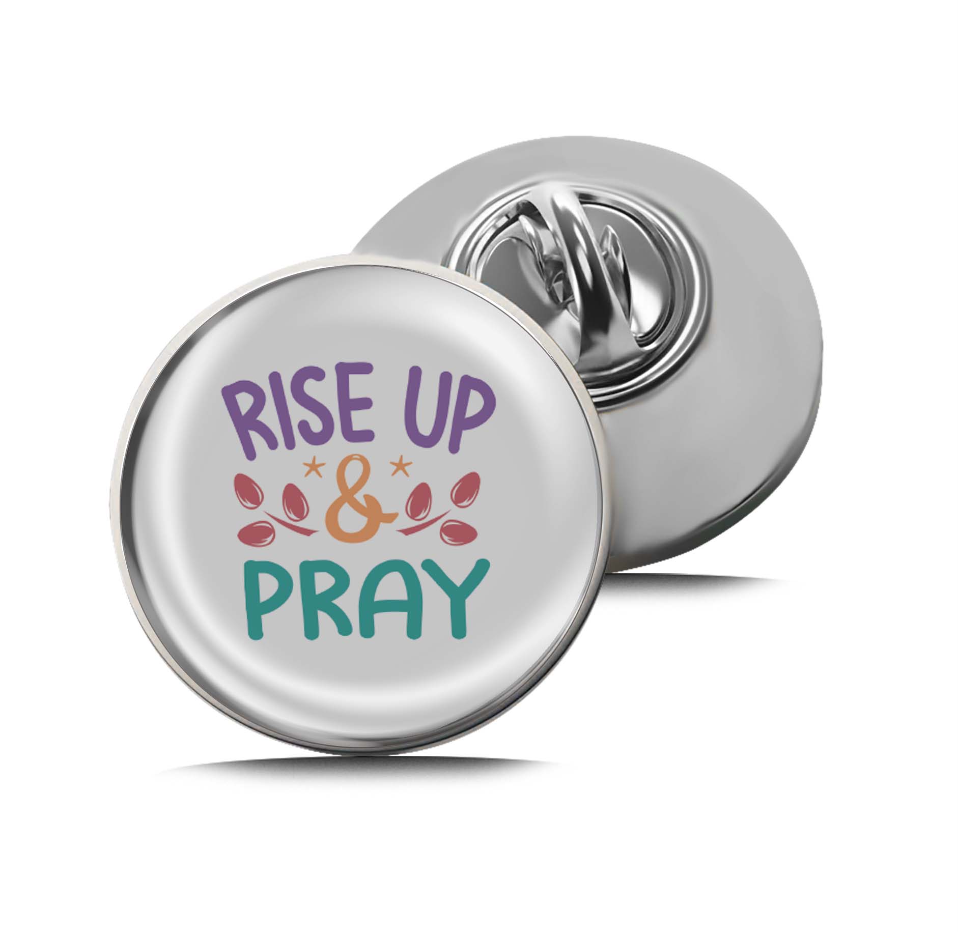 Rise up and pray Limited Edition Lapel Pin Exclusive Metal Brooch Badge Accessories For Backpack, Clothes, Hats | Cute Gifts and Collectibles