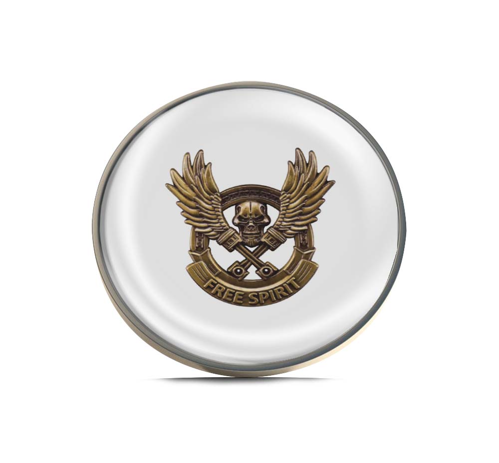 Born To Ride Free Spirit Limited Edition Lapel Pin Exclusive Metal Brooch Badge Accessories For Backpack, Clothes, Hats | Cute Gifts and Collectibles