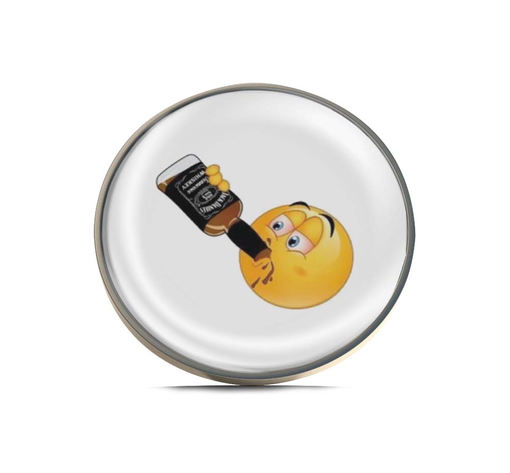 Beer Drinking Face Limited Edition Lapel Pin Exclusive Metal Brooch Badge Accessories For Backpack, Clothes, Hats | Cute Gifts and Collectibles