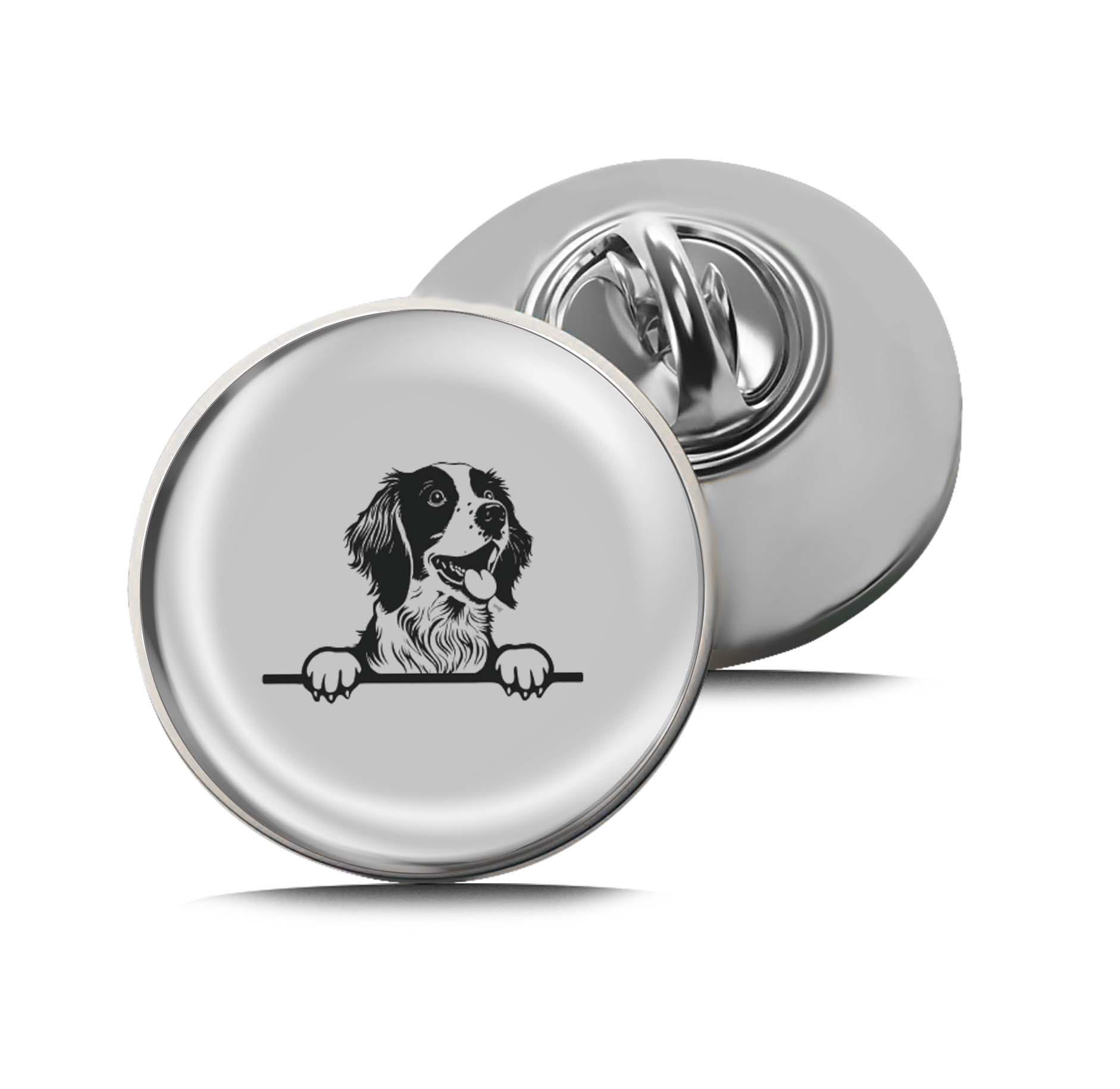 Brittany Spaniel Dog Limited Edition Lapel Pin Exclusive Metal Brooch Badge Accessories For Backpack, Clothes, Hats | Cute Gifts and Collectibles