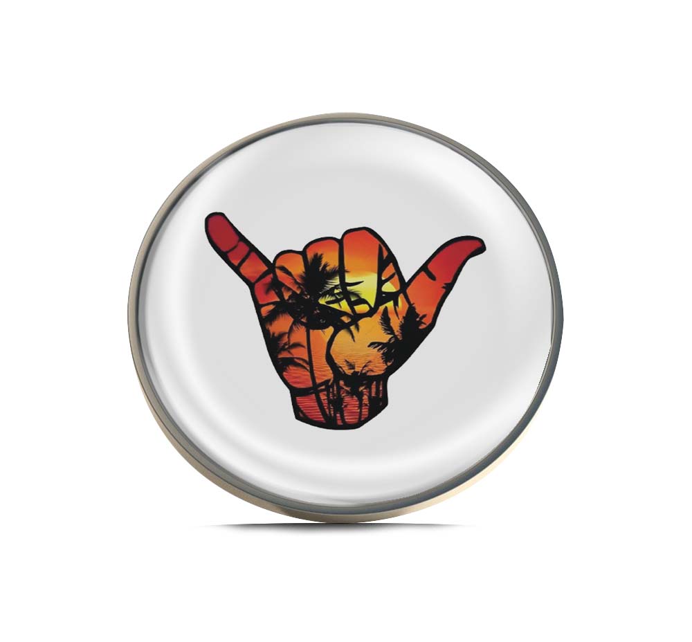 Shaka sign Limited Edition Lapel Pin Exclusive Metal Brooch Badge Accessories For Backpack, Clothes, Hats | Cute Gifts and Collectibles