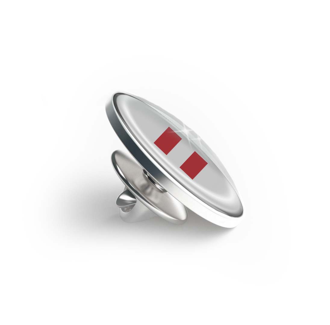 Flag of Austria Limited Edition Lapel Pin Exclusive Metal Brooch Badge Accessories For Backpack, Clothes, Hats | Cute Gifts and Collectibles