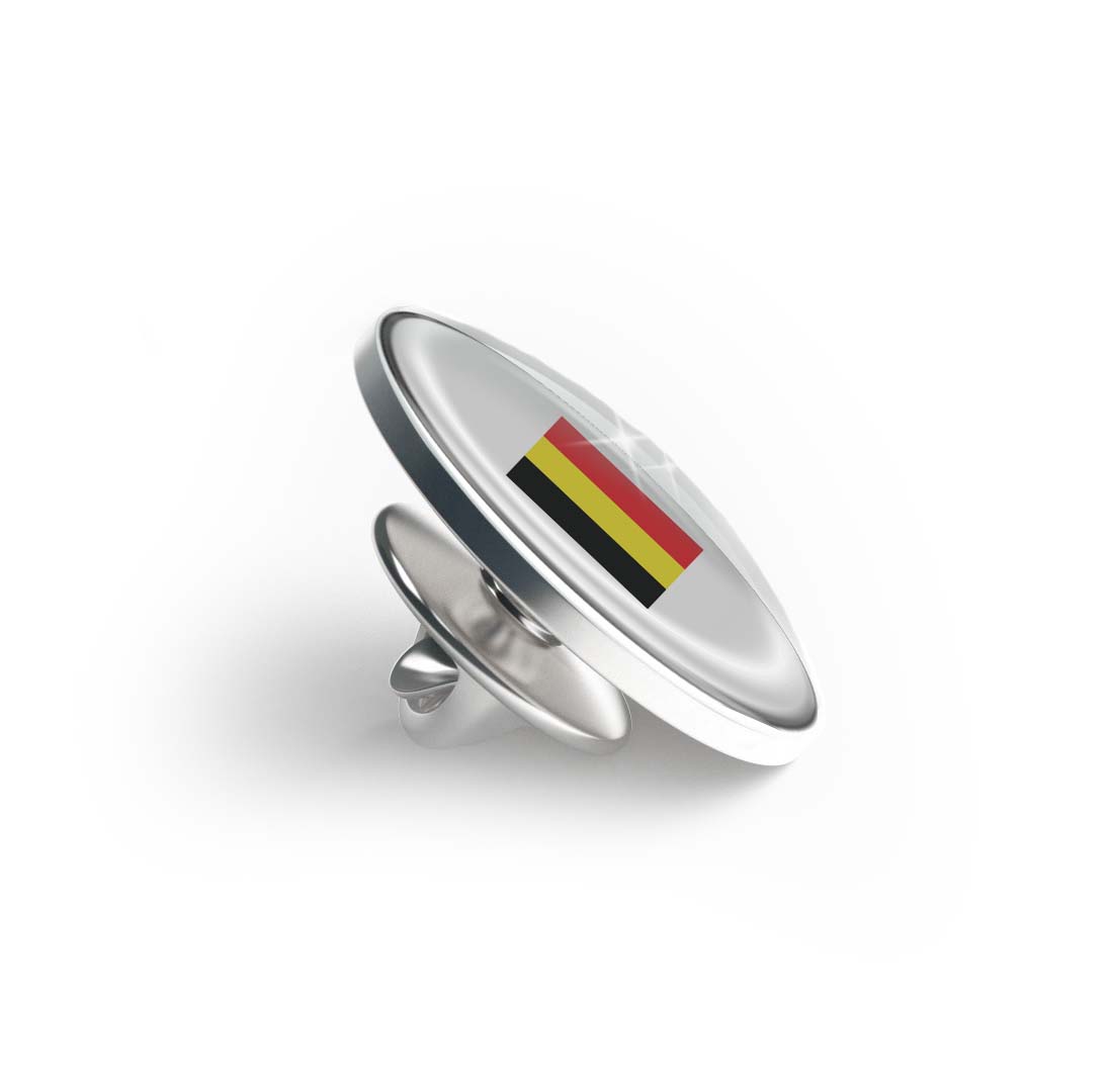 Flag of Belgium Limited Edition Lapel Pin Exclusive Metal Brooch Badge Accessories For Backpack, Clothes, Hats | Cute Gifts and Collectibles