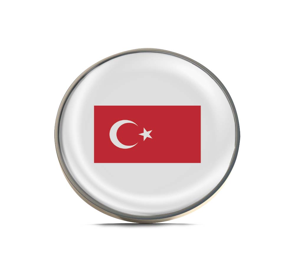 Flag of Türkiye Limited Edition Lapel Pin Exclusive Metal Brooch Badge Accessories For Backpack, Clothes, Hats | Cute Gifts and Collectibles