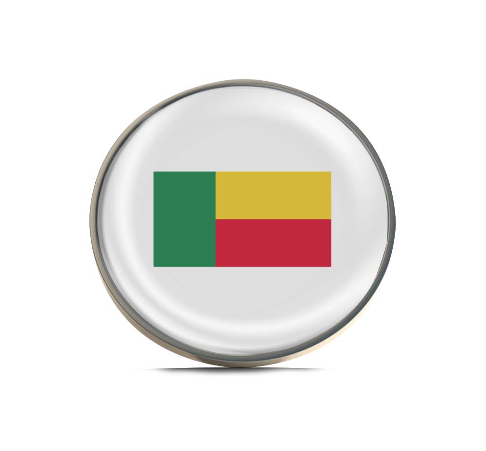 Flag of Benin Limited Edition Lapel Pin Exclusive Metal Brooch Badge Accessories For Backpack, Clothes, Hats | Cute Gifts and Collectibles