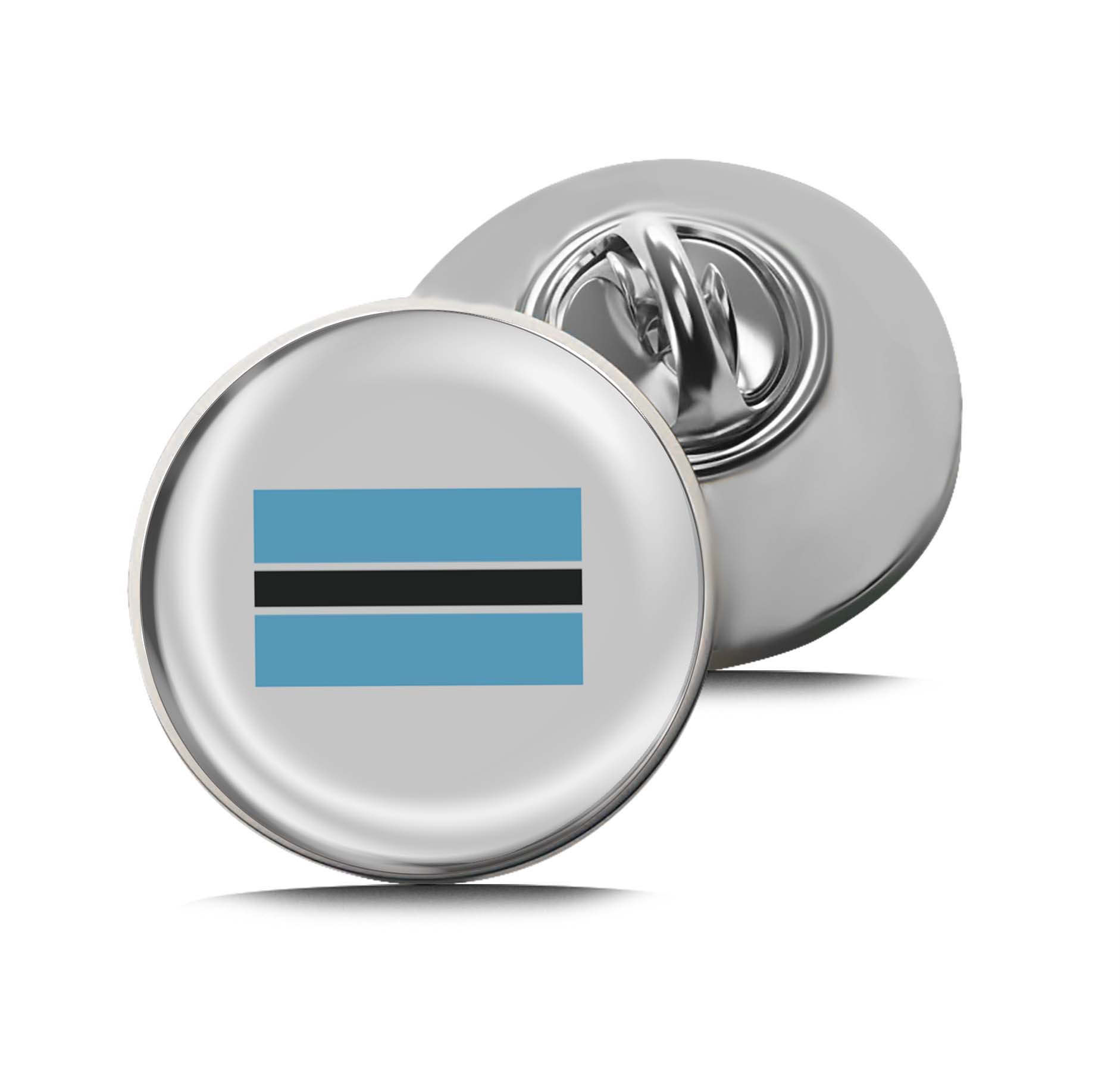 Flag of Botswana Limited Edition Lapel Pin Exclusive Metal Brooch Badge Accessories For Backpack, Clothes, Hats | Cute Gifts and Collectibles