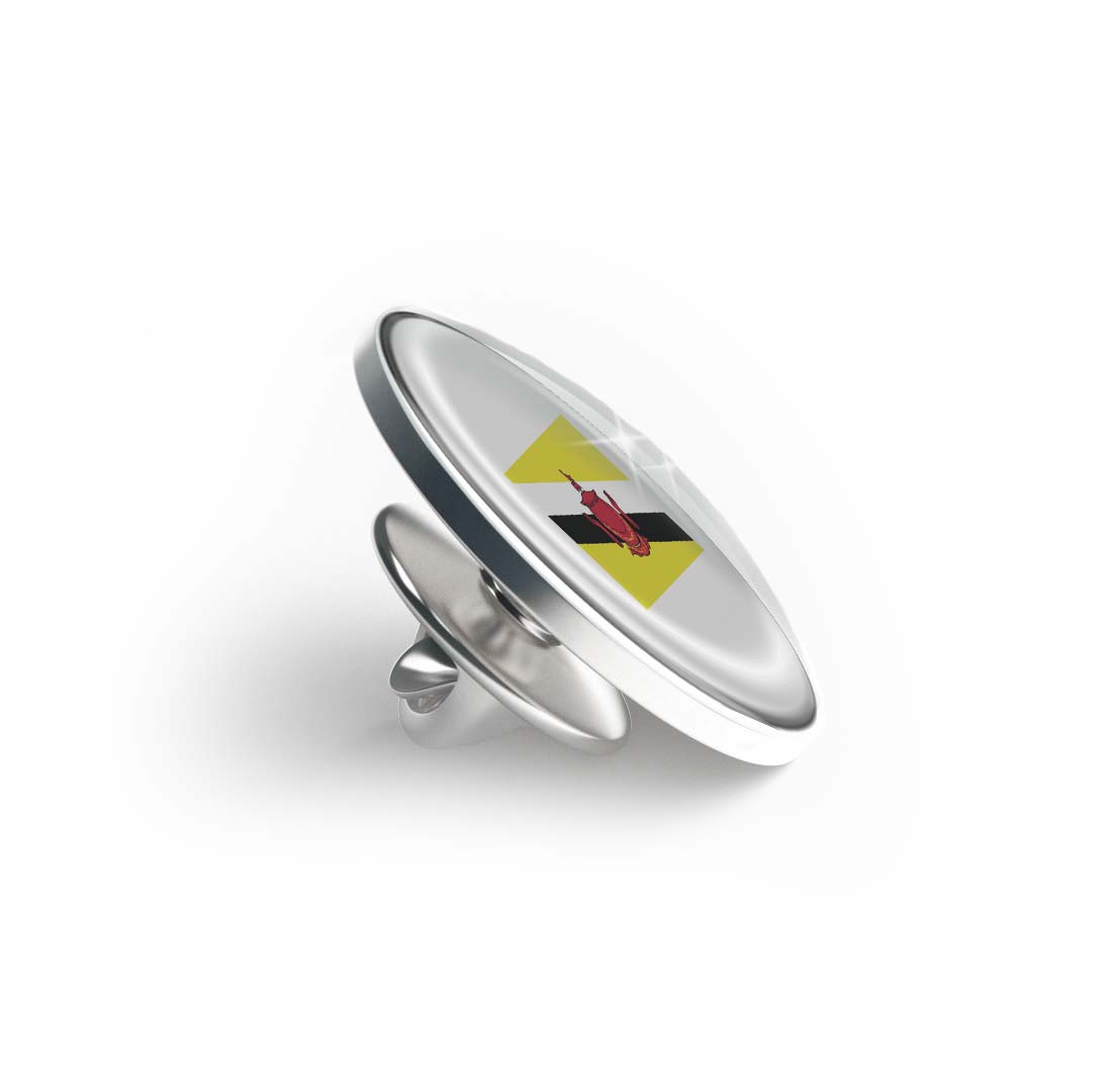 Flag of Brunei Limited Edition Lapel Pin Exclusive Metal Brooch Badge Accessories For Backpack, Clothes, Hats | Cute Gifts and Collectibles