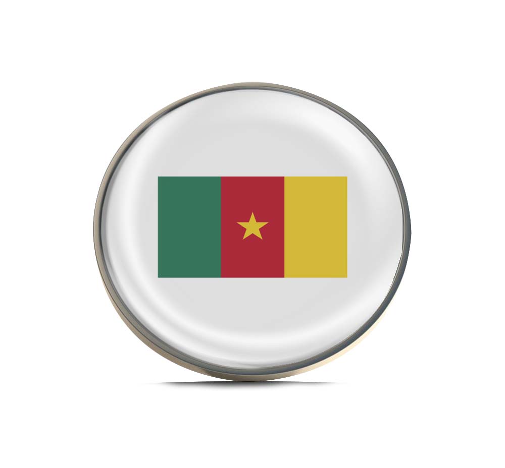 Flag of Cameroon Limited Edition Lapel Pin Exclusive Metal Brooch Badge Accessories For Backpack, Clothes, Hats | Cute Gifts and Collectibles