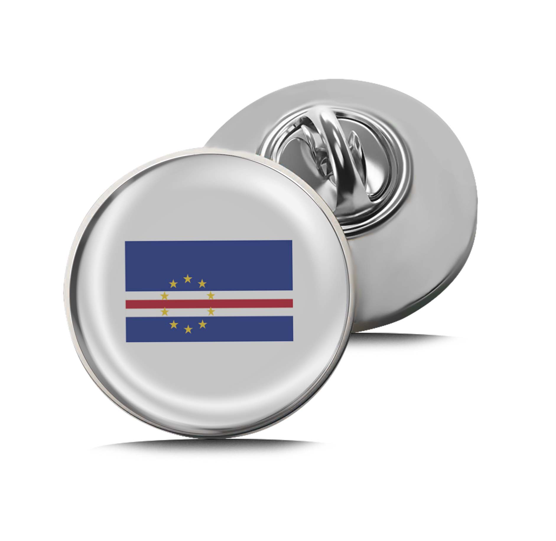 Flag of Cape Verde Limited Edition Lapel Pin Exclusive Metal Brooch Badge Accessories For Backpack, Clothes, Hats | Cute Gifts and Collectibles