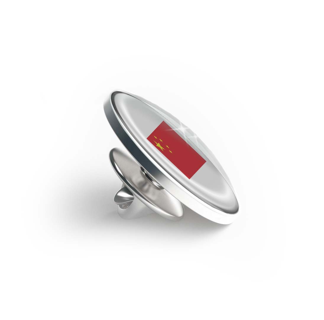 Flag of China Limited Edition Lapel Pin Exclusive Metal Brooch Badge Accessories For Backpack, Clothes, Hats | Cute Gifts and Collectibles