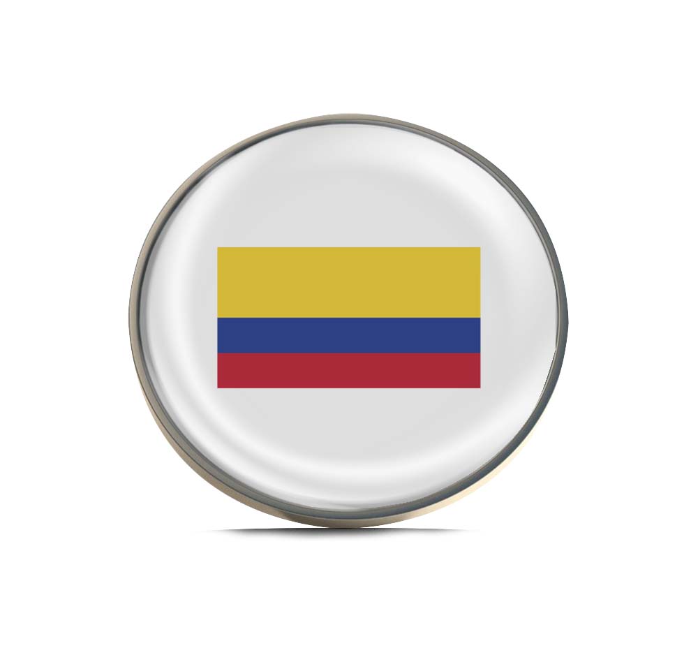 Flag of Colombia Limited Edition Lapel Pin Exclusive Metal Brooch Badge Accessories For Backpack, Clothes, Hats | Cute Gifts and Collectibles