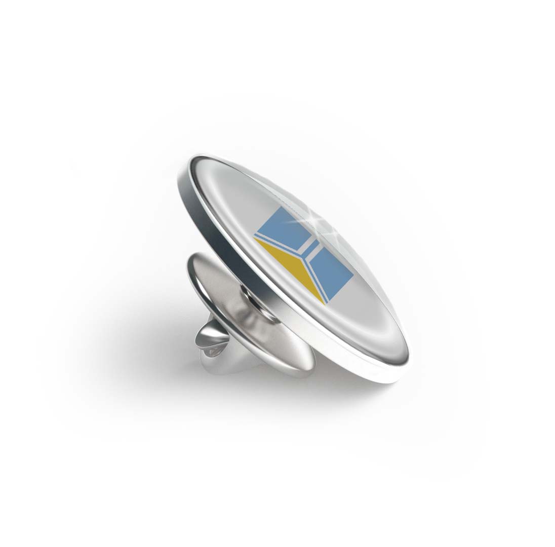 Flag of Tuva Limited Edition Lapel Pin Exclusive Metal Brooch Badge Accessories For Backpack, Clothes, Hats | Cute Gifts and Collectibles