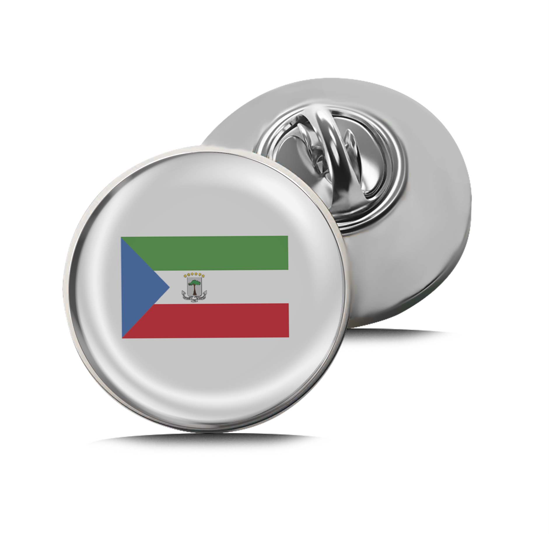 Flag of Equatorial Guinea Limited Edition Lapel Pin Exclusive Metal Brooch Badge Accessories For Backpack, Clothes, Hats | Cute Gifts and Collectibles