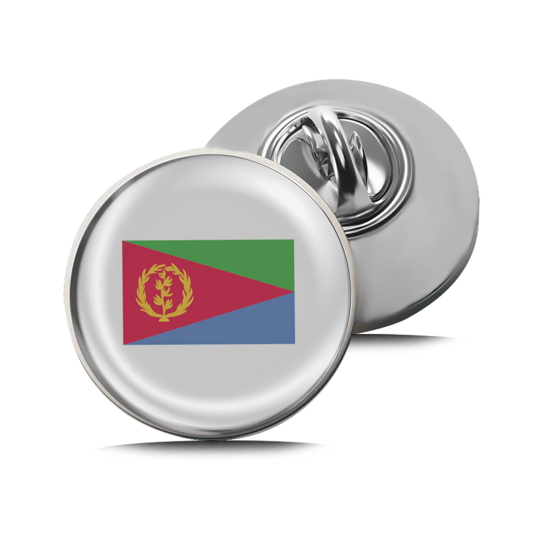 Flag of Eritrea Limited Edition Lapel Pin Exclusive Metal Brooch Badge Accessories For Backpack, Clothes, Hats | Cute Gifts and Collectibles
