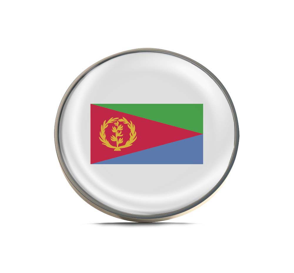 Flag of Eritrea Limited Edition Lapel Pin Exclusive Metal Brooch Badge Accessories For Backpack, Clothes, Hats | Cute Gifts and Collectibles