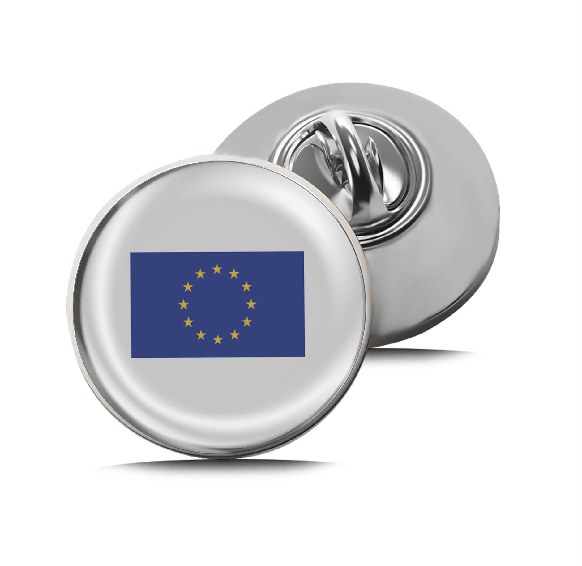 Flag of European Union Limited Edition Lapel Pin Exclusive Metal Brooch Badge Accessories For Backpack, Clothes, Hats | Cute Gifts and Collectibles