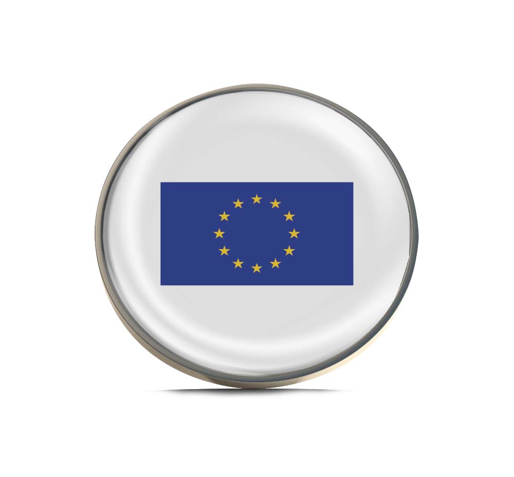 Flag of European Union Limited Edition Lapel Pin Exclusive Metal Brooch Badge Accessories For Backpack, Clothes, Hats | Cute Gifts and Collectibles