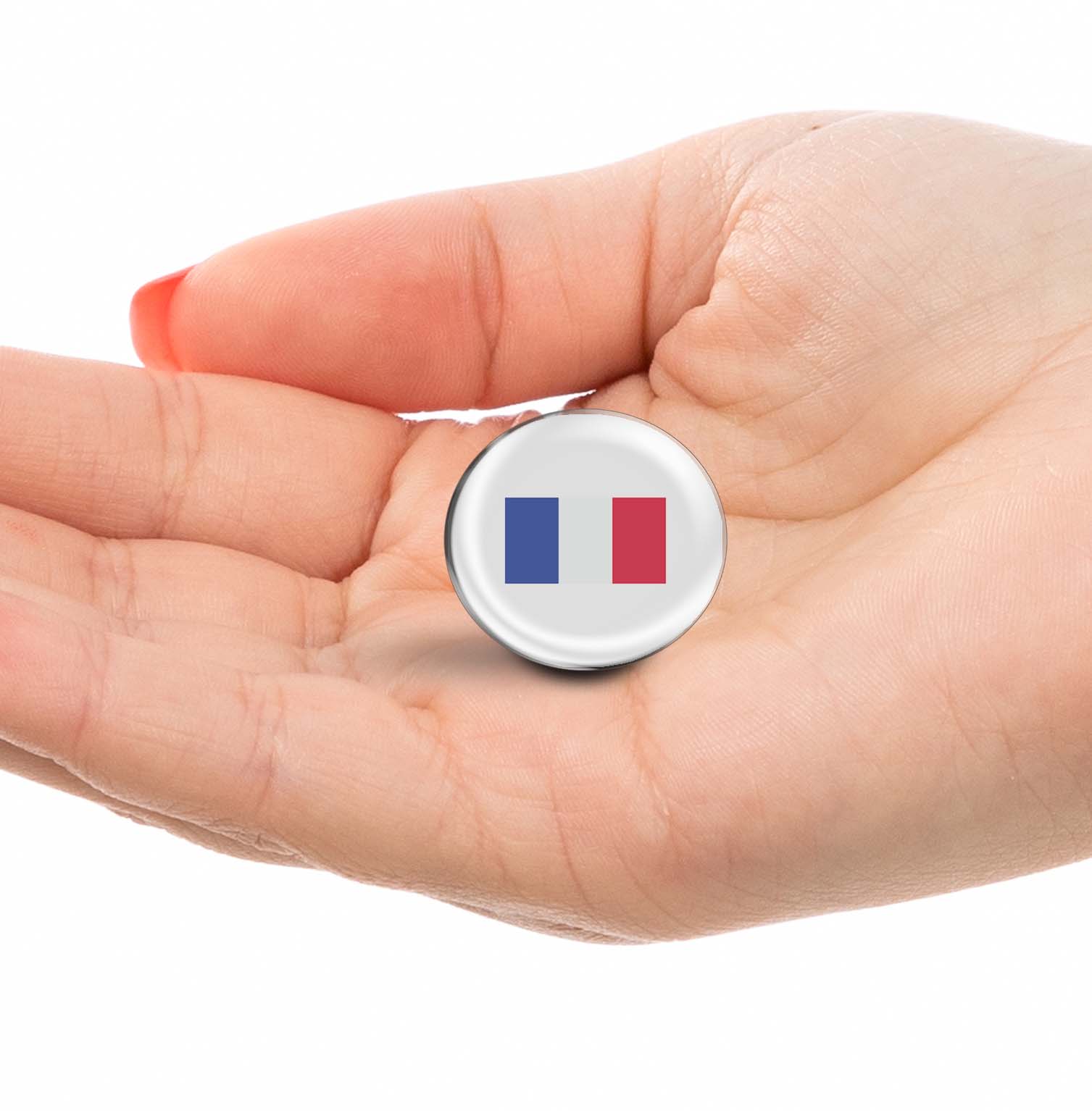 Flag of France Limited Edition Lapel Pin Exclusive Metal Brooch Badge Accessories For Backpack, Clothes, Hats | Cute Gifts and Collectibles