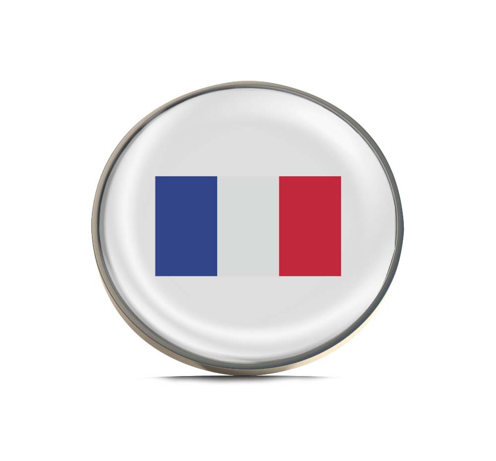Flag of France Limited Edition Lapel Pin Exclusive Metal Brooch Badge Accessories For Backpack, Clothes, Hats | Cute Gifts and Collectibles