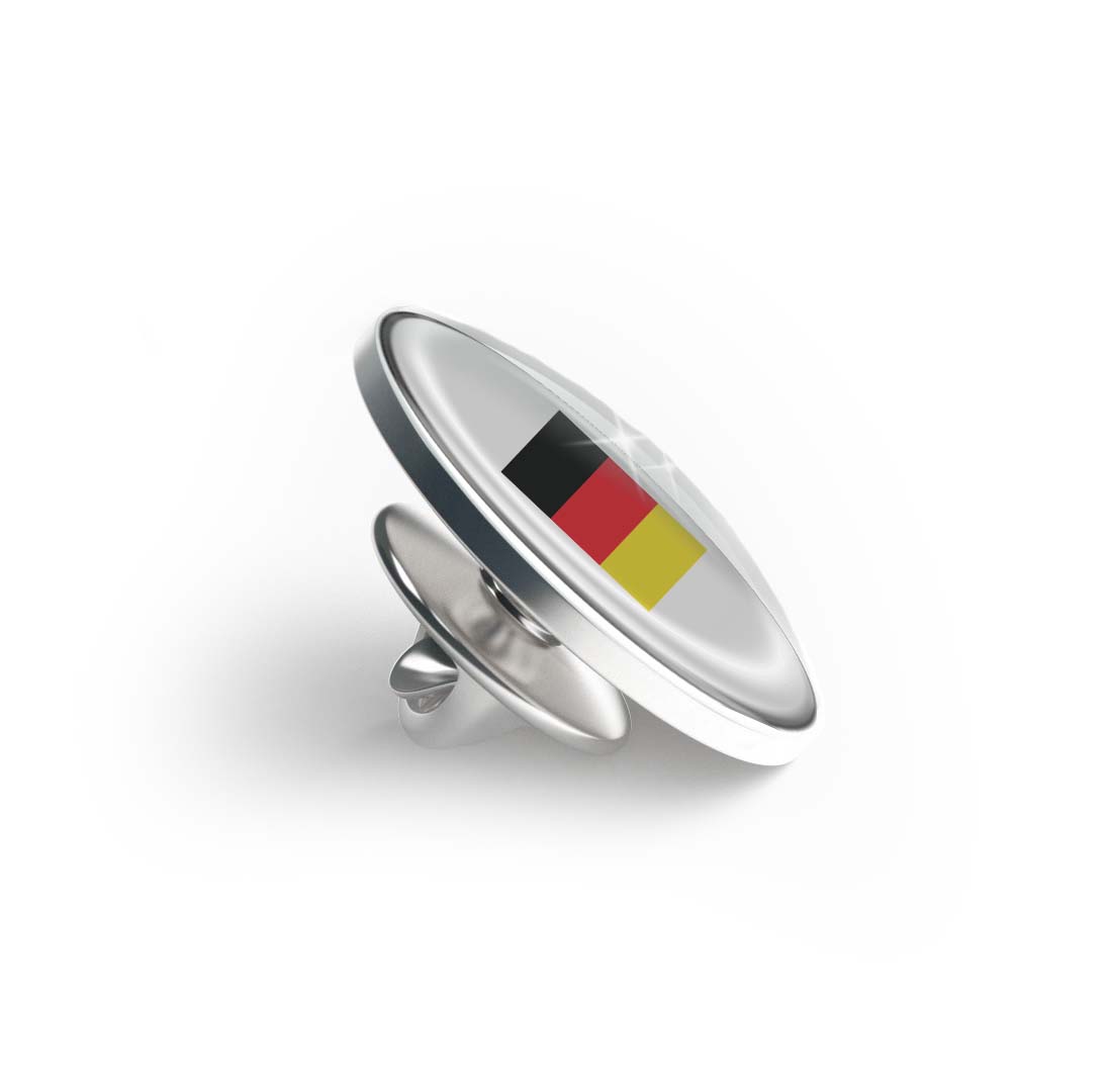 Flag of Germany Limited Edition Lapel Pin Exclusive Metal Brooch Badge Accessories For Backpack, Clothes, Hats | Cute Gifts and Collectibles