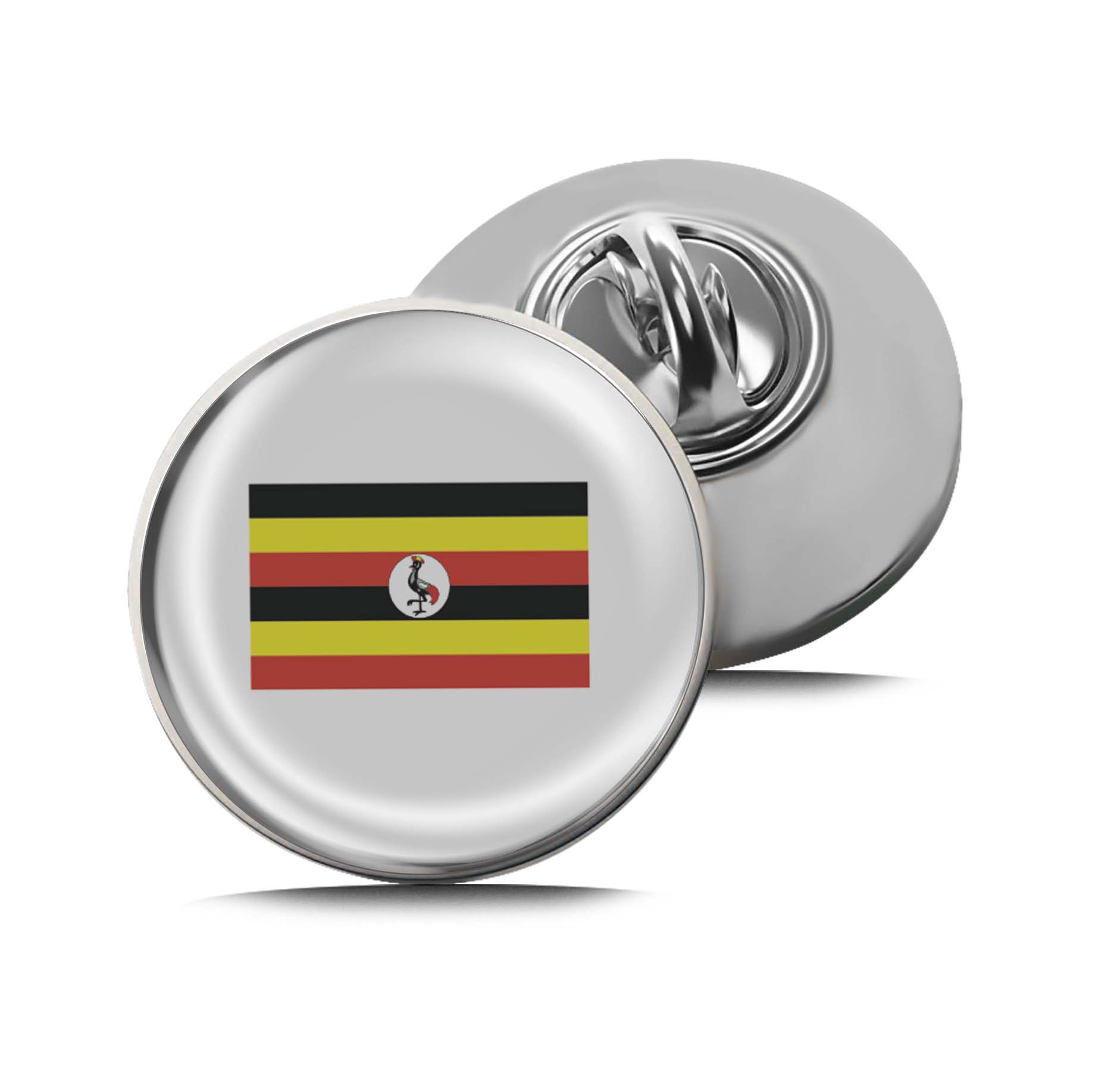Flag of Uganda Limited Edition Lapel Pin Exclusive Metal Brooch Badge Accessories For Backpack, Clothes, Hats | Cute Gifts and Collectibles