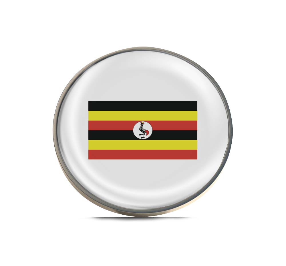 Flag of Uganda Limited Edition Lapel Pin Exclusive Metal Brooch Badge Accessories For Backpack, Clothes, Hats | Cute Gifts and Collectibles