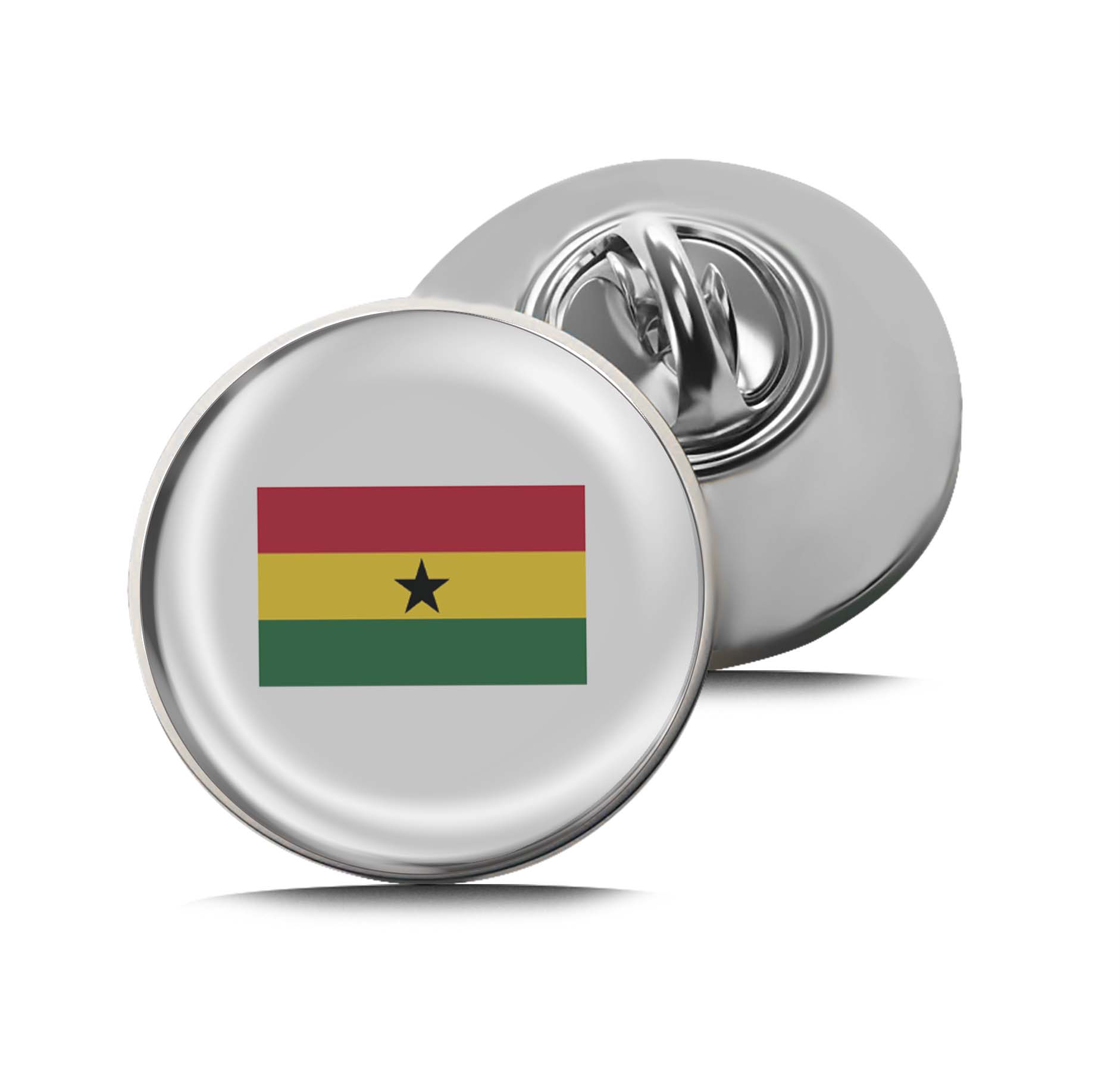 Flag of Ghana Limited Edition Lapel Pin Exclusive Metal Brooch Badge Accessories For Backpack, Clothes, Hats | Cute Gifts and Collectibles
