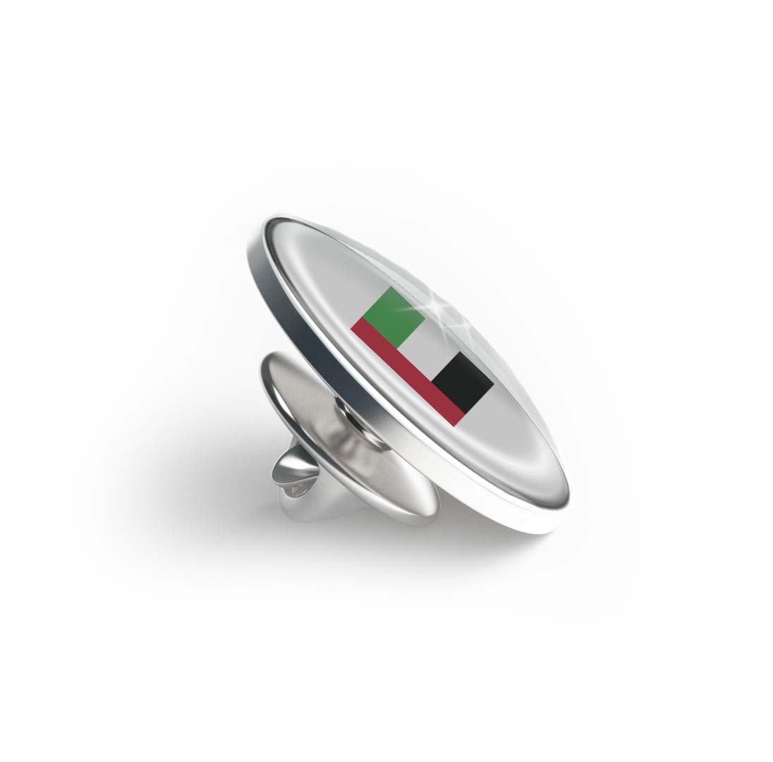 Flag of the United Arab Emirates Limited Edition Lapel Pin Exclusive Metal Brooch Badge Accessories For Backpack, Clothes, Hats | Cute Gifts and Collectibles
