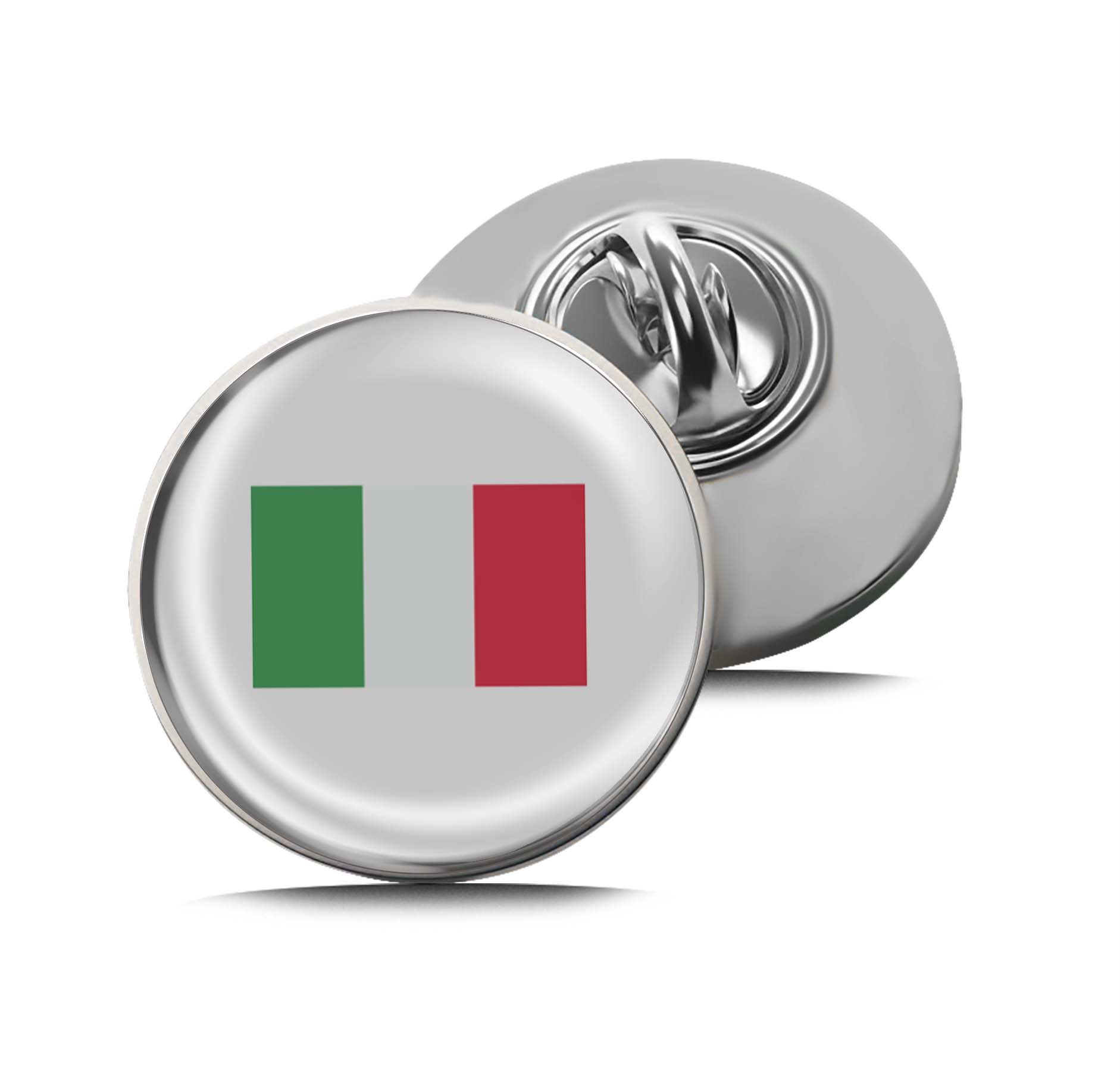 Flag of Italy Limited Edition Lapel Pin Exclusive Metal Brooch Badge Accessories For Backpack, Clothes, Hats | Cute Gifts and Collectibles