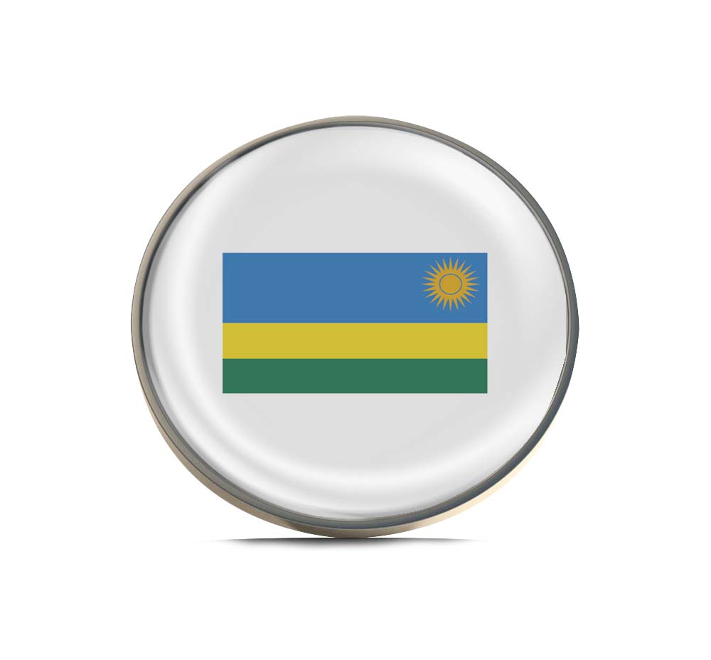 Flag of Rwanda Limited Edition Lapel Pin Exclusive Metal Brooch Badge Accessories For Backpack, Clothes, Hats | Cute Gifts and Collectibles